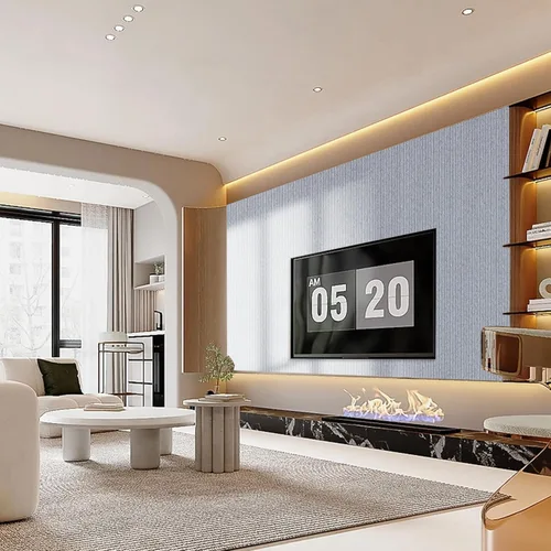 Miniatura 5 de Paneles acústicos, paquete de 10 paneles de sonido que reducen el ruido para paredes, paneles de pared insonorizados de 48"x24"x0.4", paneles