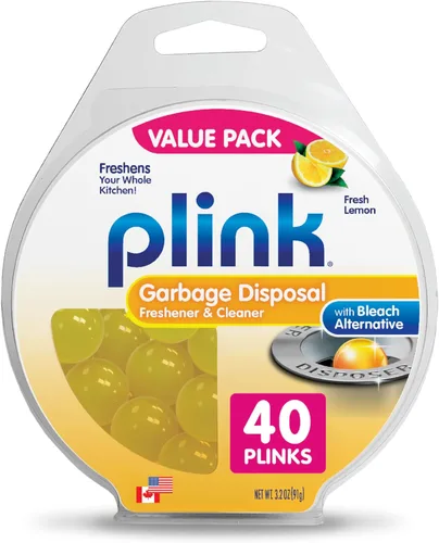 Miniatura 9 de Plink Limpiador de Triturador de Basura, Ambientador y Bolas Eliminadoras de Olores, Elimina los Malos Olores, Fácil de Usar - Aroma de Limón