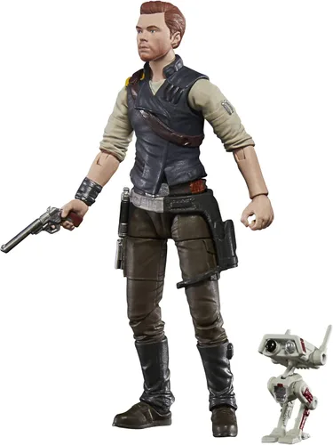 STAR WARS The Vintage Collection Cal Kestis Toy - Figura de acción de Jedi a escala de 3.75 pulgadas, juguetes para niños a partir de 4 años