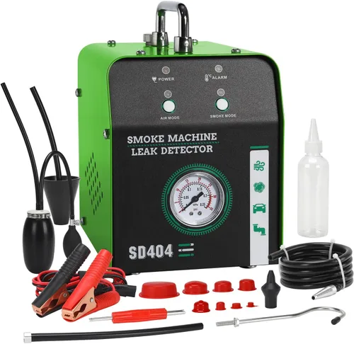 Haoguo Máquina de humo automotriz, probador de fugas de humo EVAP de modo dual para automóvil, bomba de aire integrada y generador de humo para