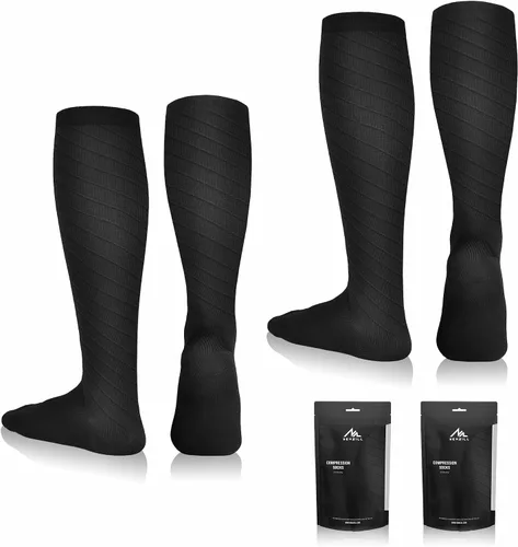 NEWZILL Calcetines de compresión médica 2024 para mujeres y hombres, circulación de 20-30 mmHg, lo mejor para correr y enfermería atlética