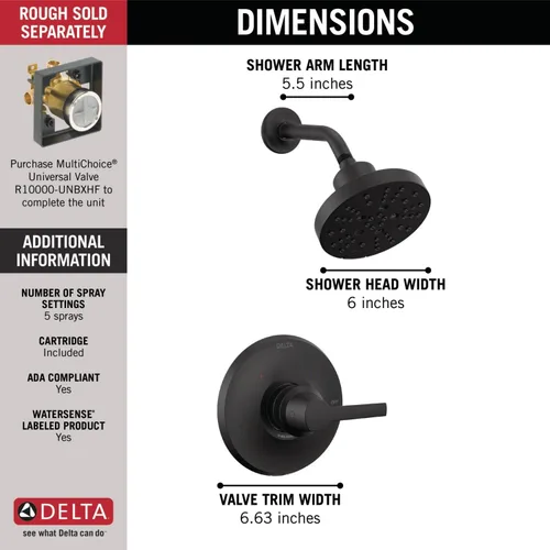 Miniatura 3 de DELTA Tub/Shower