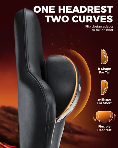Miniatura 6 de GTPLAYER Silla para videojuegos, silla de oficina para computadora con cojín de resorte de bolsillo, reposabrazos de conexión, cómoda silla