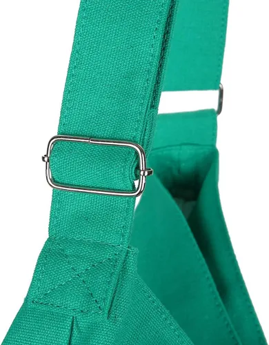 Miniatura 142 de Covelin - Bolsa de hombro informal de lona para mujer, estilo bohemio y retro, bolsa de mano, bolso cruzado, tamaño grande