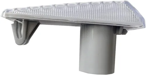 Miniatura 5 de Riloer Cubiertas de luz de señal de giro ABS, carcasa de lámpara de repetidor de luz de señal de marcador lateral sin bombilla, compatible con Ámbar