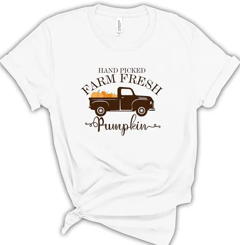Miniatura 7 de Hand-Picked Farm Fresh T-Shirts, Farming Clothes For Women And Men, Pumpkin T-Shirts Sweatshirts Hoodies, Pumpkin Farmer Shirts, Farm Truck Shirt