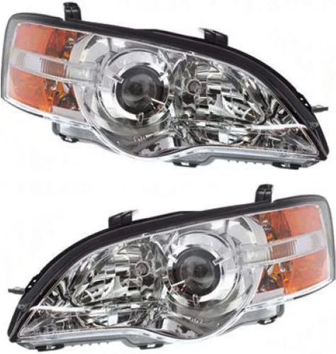 Miniatura 7 de KarParts360 Para Subaru Outback faro Asamblea 2006 2007 lado del conductor cromo para su2502123 84001AG43C