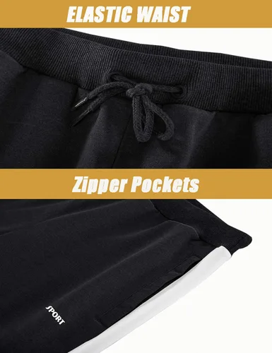 Miniatura 5 de MAGNIVIT Conjunto deportivo de 2 piezas para correr con cremallera completa para hombre