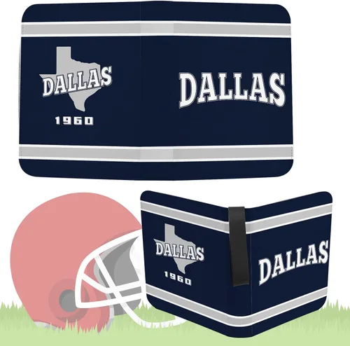 Miniatura 4 de Carpeta de tarjetas de fútbol con fundas 400 bolsillos, soporte para tarjetas de fútbol de Dallas para tarjetas de colección, carpeta con 3 anillas