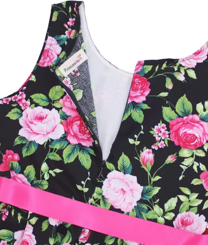 Miniatura 65 de Vestido de verano para niña, de algodón, con diseño floral