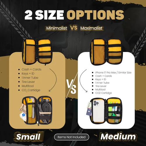 Miniatura 2 de Lumiere & Co. Cartera de ciclismo impermeable Cartera de ciclismo y bolsa de ciclismo para jersey Cartera de teléfono de ciclismo para bicicleta