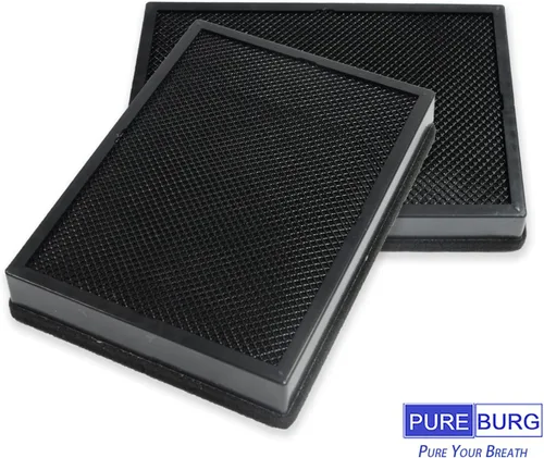 Miniatura 4 de PUREBURG Filtro de repuesto compatible con LEVOIT LV-H126 purificador de aire piezas de filtro LV-H126-RF, 2 H13 True HEPA y 8 prefiltros de carbón