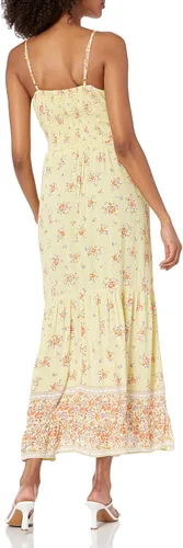 Miniatura 2 de Angie Women's Peek a Boo Tiered Maxi Dress