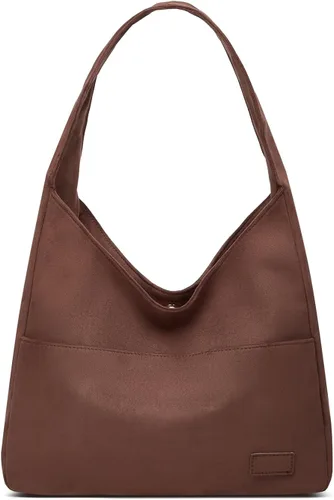 Miniatura 11 de Bolsos de mano tipo tote para mujer, elegantes bolsos tote de cuero vegano, cartera con estilo, casual, moderno, grande, suave, bolso de hombro