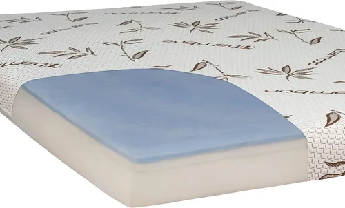 Miniatura 9 de RecPro RV Hide a Bed - Colchón de espuma viscoelástica con infusión de gel con garrapatas de bambú.