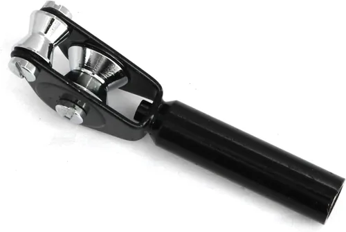 Miniatura 2 de heyous Rodillo de pesca de acero inoxidable con punta de guía superior caña de pescar para barco de mar, pesca Trolling, negro