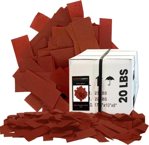 Miniatura 16 de Ultimate Confetti, Confeti Biodegradable Azul Bebé - Confeti de Papel de Seda Rectangular Revoloteante para Uso en Cañones y Lanzadores – Confeti
