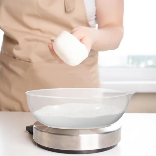 Miniatura 8 de EXCEART Bandeja plástica de la báscula de cocina 7,3 pulgadas de peso ligero de la balanza de Digitaces Pan para la comida y el pequeño artículo que