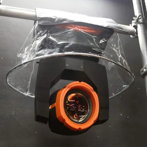 Miniatura 7 de Cubierta de lluvia de luz móvil para luz de cabeza móvil, luces móviles impermeables, escudo de luces de escenario para cubierta de luz principal