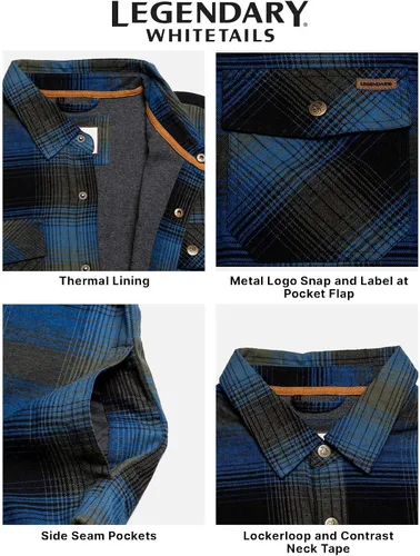 Miniatura 4 de Legendary Whitetails Archer - Chaqueta térmica con forro para hombre