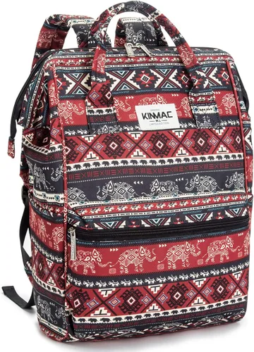 Miniatura 16 de Kinmac Mochila para portátil de estilo abierto para laptop de hasta 15.6 pulgadas, para hombres y mujeres, mochila de viaje al aire libre
