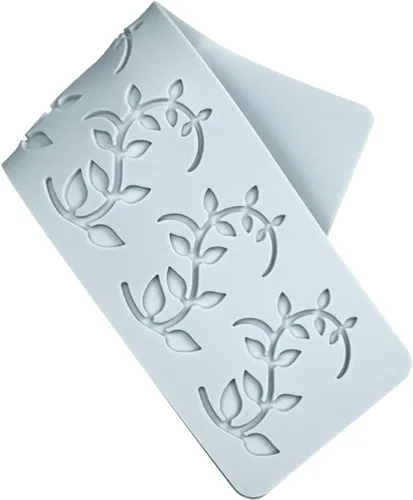 Miniatura 4 de TUKE Tuile Molds - Molde de silicona con hojas curvadas de silicona para dulces, tapete de encaje para decoración de tartas, azúcar, manualidades