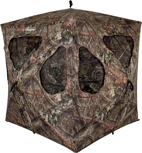 Miniatura 2 de Ameristep Silent Brickhouse Wide Bottom / FIRE Retardant / 75X75X66 Footprint / 80" Shooting Width/MO Country DNA XL