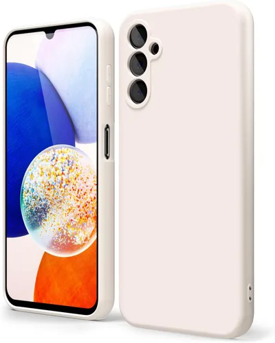 Miniatura 79 de oakxco Funda para teléfono Samsung Galaxy A12 con agarre de silicona líquida, linda delgada fina suave cubierta de gel de goma TPU lisa para mujeres