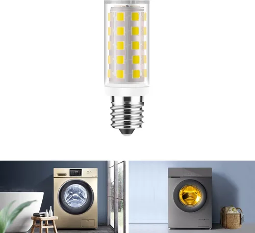 Luz LED para secadora - 4713-001199, compatible con LG, GE, Whirlpool - Sustituye a WE05X20431, WE4M305, WP3395618, luz blanca diurna (1 unidad)