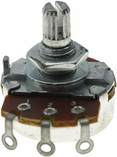 Miniatura 3 de Dopro 5pcs Audio Guitar Pots Tone 250K Guitarra Eléctrica Macetas Grandes 0.945 in Base con Corto Split Eje Guitarra Potenciómetro A250K