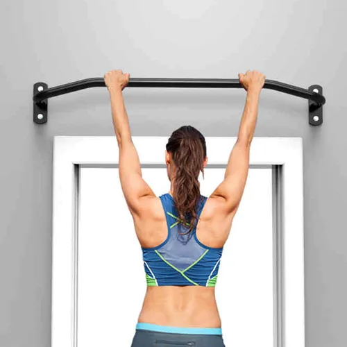 Miniatura 2 de Barras de dominadas para montar en la pared, barra horizontal segura y estable para puerta, equipo de fitness de fuerza muscular familiar, carga