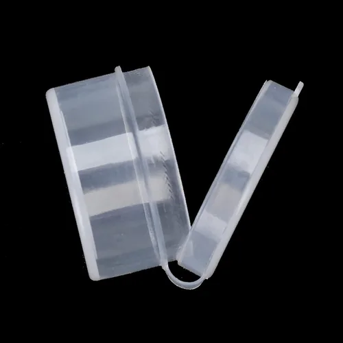 Miniatura 5 de 50 tarros de plástico para cosméticos de 0.18 oz/0.2 fl oz, estuche transparente con tapas a presión, portátil, almacenamiento de viajes, muestras