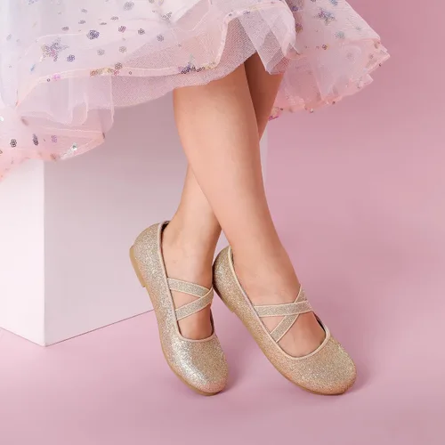 Miniatura 2 de DREAM PAIRS Zapatos de vestir tipo bailarina, de piso, para niñas Mary Jane
