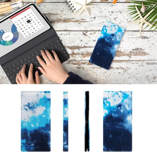 Miniatura 85 de HUA ANGEL Billetera para mujer, ultra delgada y delgada, con bloqueo RFID, tarjetero de crédito, doble embrague, carteras largas, regalo para A-ámbar