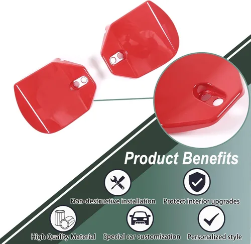 Miniatura 3 de Cubiertas de torre de puntal trasero compatibles con Chevrolet Corvette C8 2020-2023, cubierta de panel de protección de impactos de plástico ABS