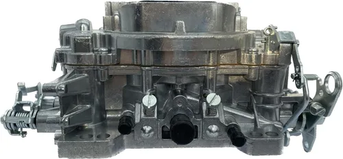 Miniatura 3 de 1825 18025 - Repuesto de carburador de 4 barriles para carburador Thunder AVS 650 CFM, acabado satinado, orificio cuadrado todoterreno