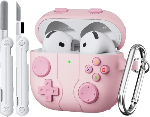 Miniatura 14 de Funda de juego para AirPods Pro 3 Cover (2025), clásica genial divertida funda protectora de silicona a prueba de golpes para AirPods Pro 3 con kit