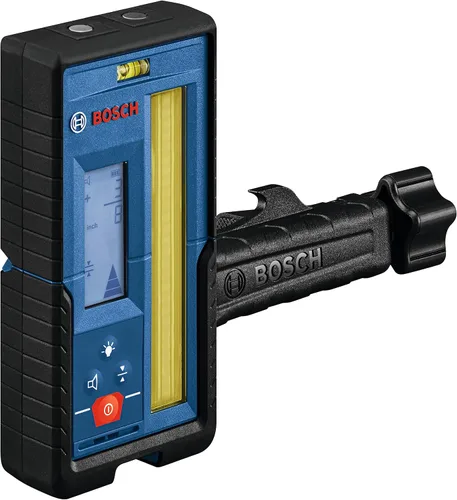 Miniatura 7 de BOSCH LR20 - Receptor láser rotativo de haz rojo y verde de 1000 pies, incluye soporte de montaje y 2 baterías AA