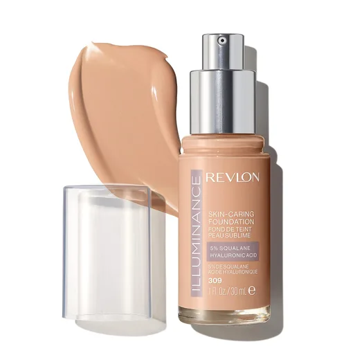 Miniatura 31 de Revlon Illuminance - Base líquida para el cuidado de la piel, ácido hialurónico, fórmula hidratante y nutritiva con cobertura media, bronceado claro