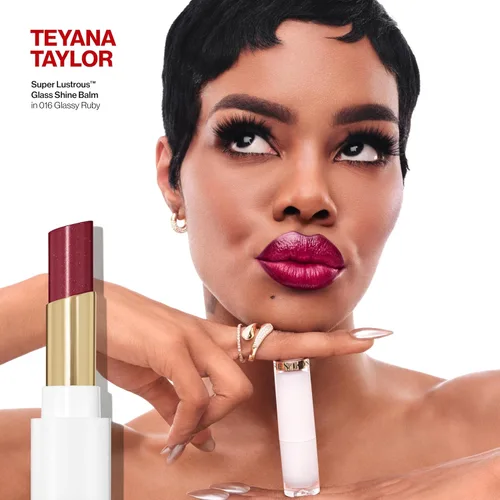 Miniatura 3 de REVLON Bálsamo de brillo de vidrio súper brillante, bálsamo labial teñido brillante transparente, fórmula hidratante con ácido hialurónico, aloe