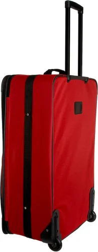 Miniatura 2 de Rockland juego de 4 piezas de valijas con ruedas y bolsas para viaje, Rojo), F32-RED