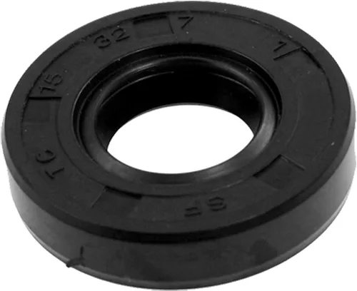Miniatura 45 de uxcell Caucho doble de los labios del sello de aceite del eje rotatorio métrico 49.2x82.0x16.4 ft m TC, negro