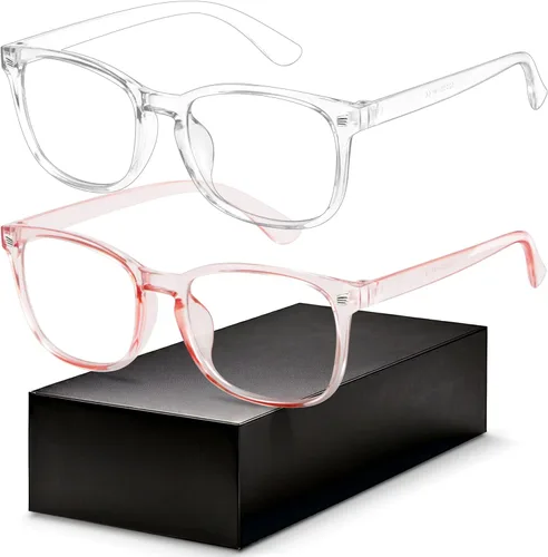 Miniatura 12 de Gaoye Eyewear Frames for Men - Blue Light Blocking Square Glasses, Anti UV Ray Computer Gaming, Blue Blockers for Women