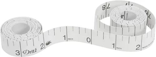 Miniatura 2 de Dritz Longarm 3712 Zero Center - Cinta métrica, 3/4 x 144 pulgadas, color blanco