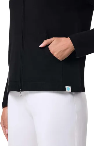 Miniatura 4 de Sudadera con capucha para la costa, de Coolibar, para mujer, UPF 50+, protege del sol