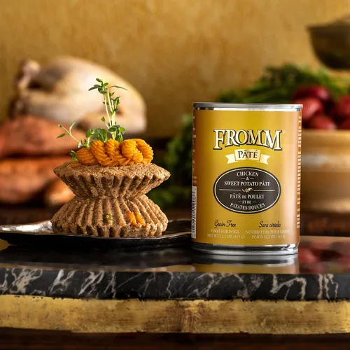 Miniatura 2 de Fromm Comida para perros con paté de pollo y batata - Comida húmeda prémium para perros - Receta de pollo - Caja de 12 latas