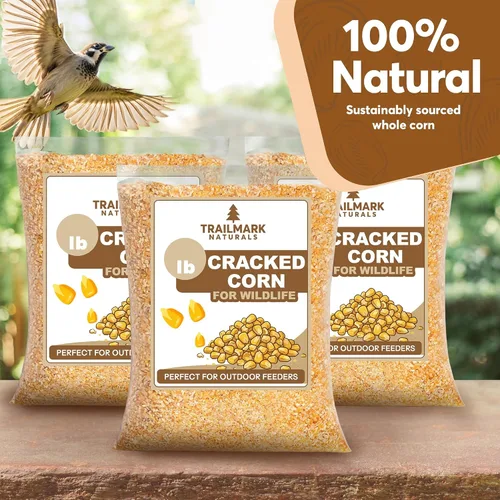 Miniatura 5 de Maíz partido de 10 libras – Semilla premium para aves y alimento para vida silvestre para patos, venados, ardillas, pollos y pavos – Maíz partido