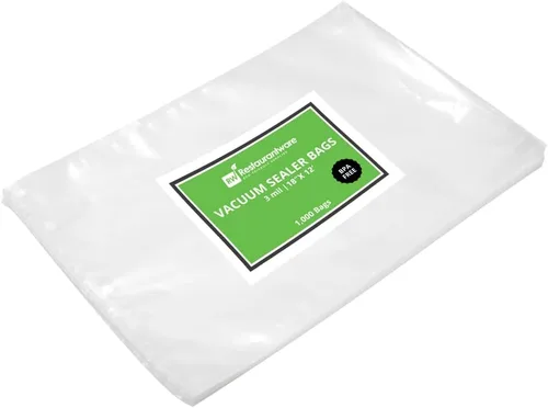 Miniatura 17 de Restaurantware Fresh Hero - Bolsas selladoras al vacío de 6 x 8 pulgadas, 100 bolsas de almacenamiento de alimentos – 3 mil de grosor de plástico