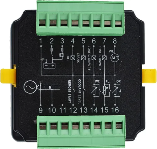 Miniatura 5 de marddpair Controlador de generador DC20D reemplazo electrónico del panel de control del módulo para motor diesel o generador