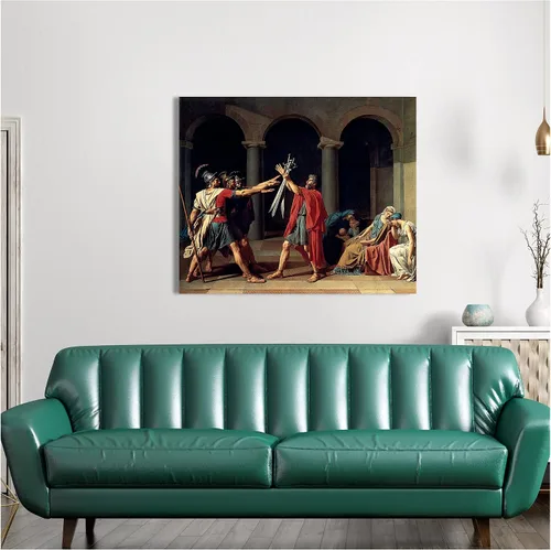 Miniatura 50 de A&T ARTWORK Campo de trigo con cipreses de Van Gogh Las reproducciones de arte clásico mundial, impresiones en lienzo giclée para decoración
